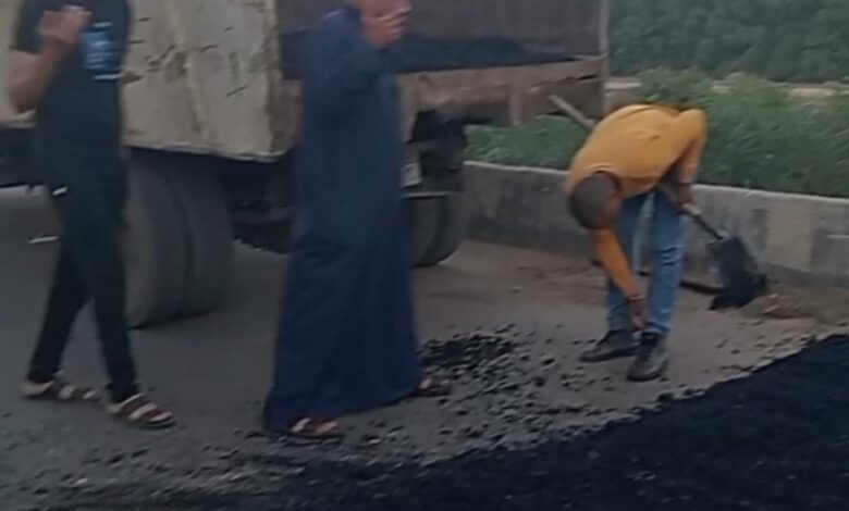 محافظة الجيزة: تنفيذ أعمال صيانة لشبكات المياه والصرف والطرق، وتطهير للمصارف إستجابةً لشكاوى مواطنى المحافظة محافظة الجيزة: تنفيذ أعمال صيانة لشبكات المياه والصرف والطرق، وتطهير للمصارف إستجابةً لشكاوى مواطنى المحافظة
