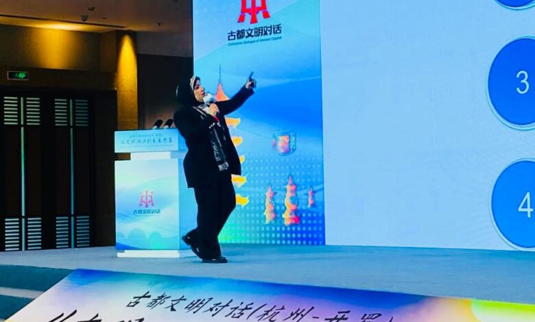 أبو الخير تطرح قراءة مهمة في الرؤيتين المصرية والصينية حول حوكمة التراث الثقافي أبو الخير تطرح قراءة مهمة في الرؤيتين المصرية والصينية حول حوكمة التراث الثقافي