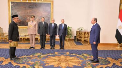 سفير جمهورية إندونيسيا يقدّم أوراق اعتماده إلى رئيس جمهورية مصر العربية
