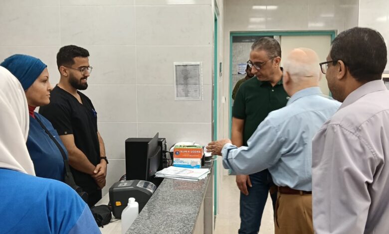 محافظ الجيزة يتفقد مستشفى بولاق الدكرور النموذجي لمتابعة انتظام العمل وجودة الخدمات الطبية محافظ الجيزة يتفقد مستشفى بولاق الدكرور النموذجي لمتابعة انتظام العمل وجودة الخدمات الطبية
