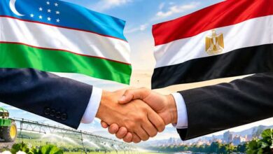 اجتماعات مصرية أوزبكية لبحث التعاون الزراعي والتجاري والاستثماري