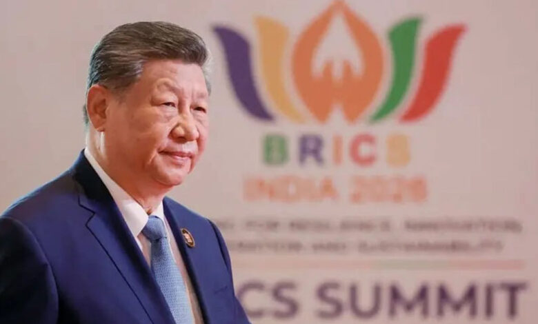 شي جين بينغ يدعو دول البريكس لتعزيز التعاون وتوحيد قوة الجنوب العالمي شي جين بينغ يدعو دول البريكس لتعزيز التعاون وتوحيد قوة الجنوب العالمي